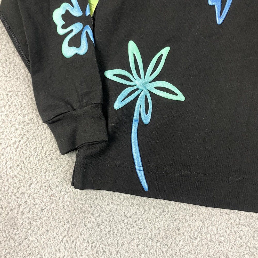 NWT Stitch Spirit Jersey XS Black 626 Celebration Crew Long Sleeve WDW Disney - Picture 8 of 16